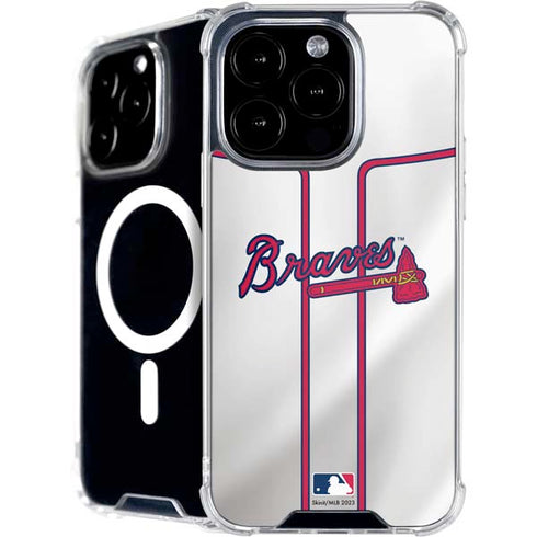 MLB Atlanta Braves Home Jersey iPhone 16 Pro MagSafe Case